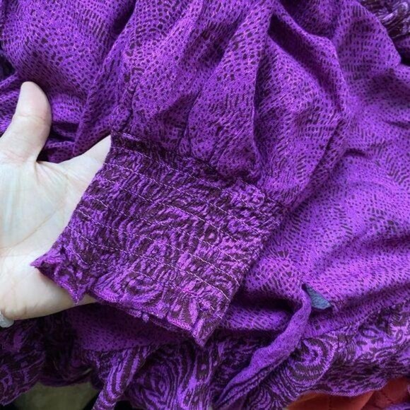 Free People Purple Top - Picture 6 of 6